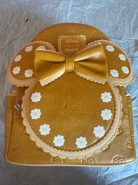 Loungefly Disney Minnie Mouse Pumpkin Pie Cinnamon Scented Mini Backpack
